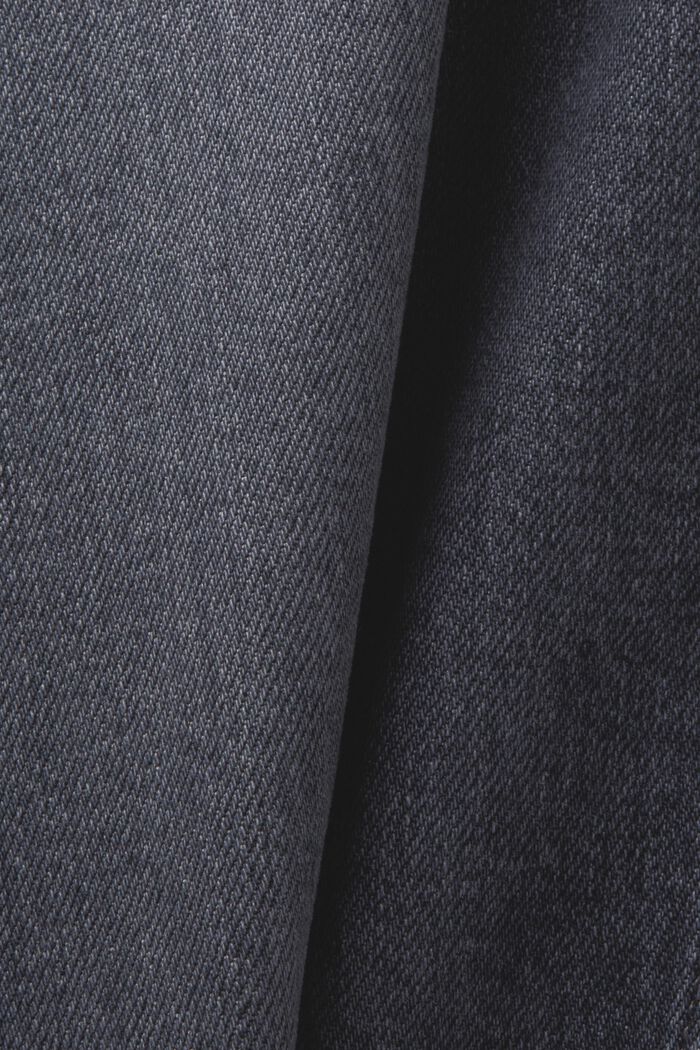Jeans in entspannter Passform mit geradem Bein, BLACK MEDIUM WASHED, detail image number 6