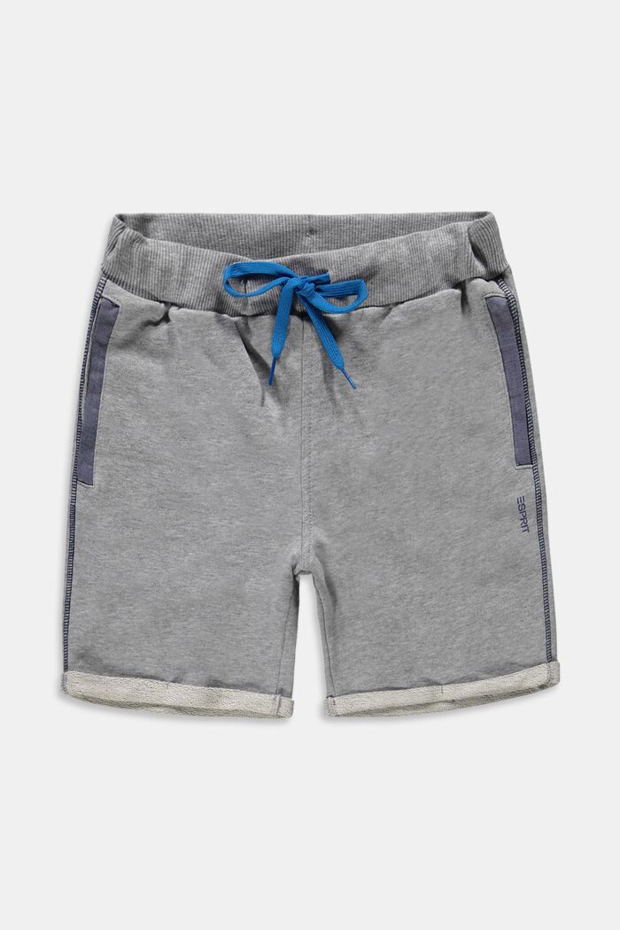 Shorts knitted, LIGHT GREY, detail image number 0
