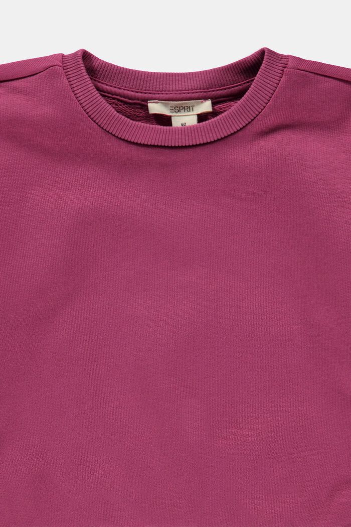 Kombi-Set: Sweatshirt, T-Shirt und Jogger, DARK PINK, detail image number 2