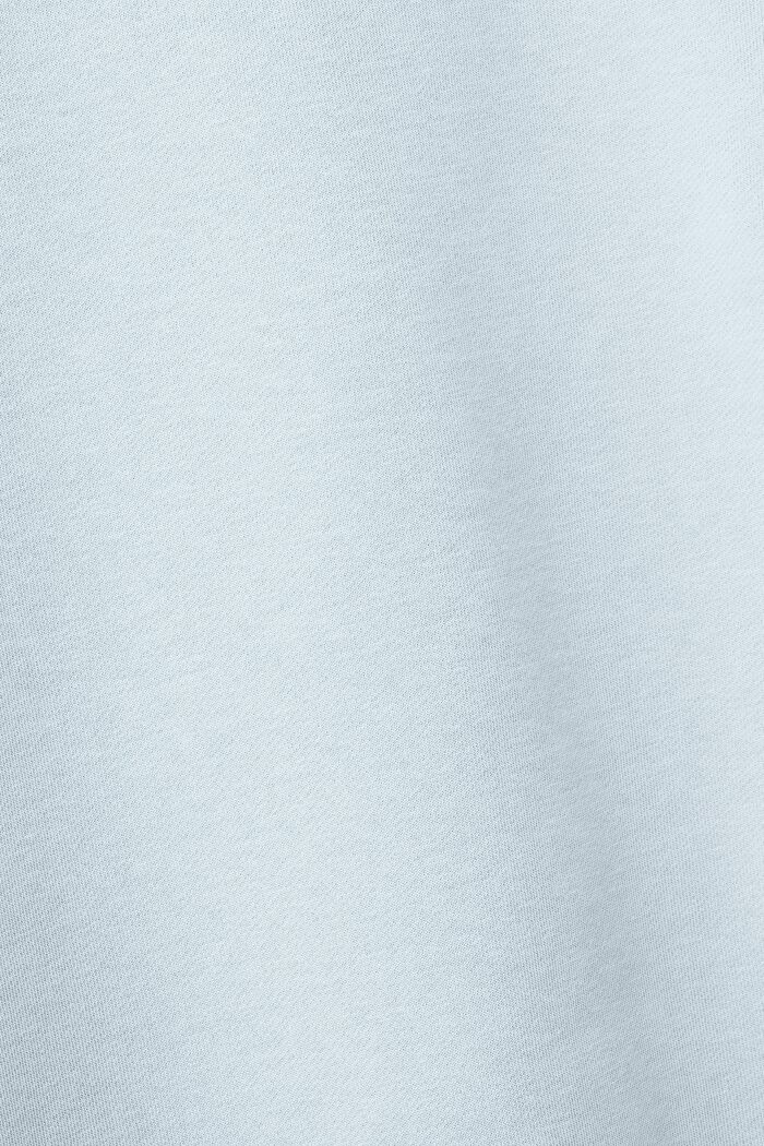 Unisex Logo-Sweatshirt aus Baumwollfleece, PASTEL BLUE, detail image number 7