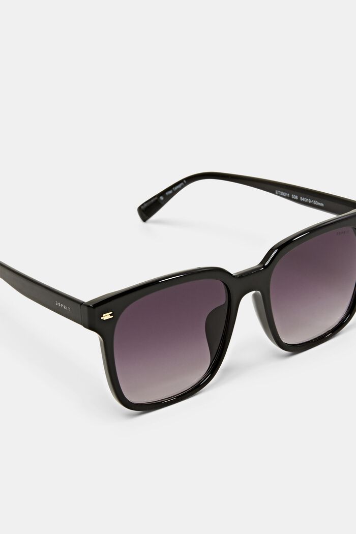 Leichte Sonnenbrille aus Acetat, BLACK, detail image number 3