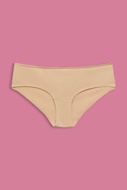 Recycelt: Hipster-Shorts aus Microfaser, DUSTY NUDE, overview