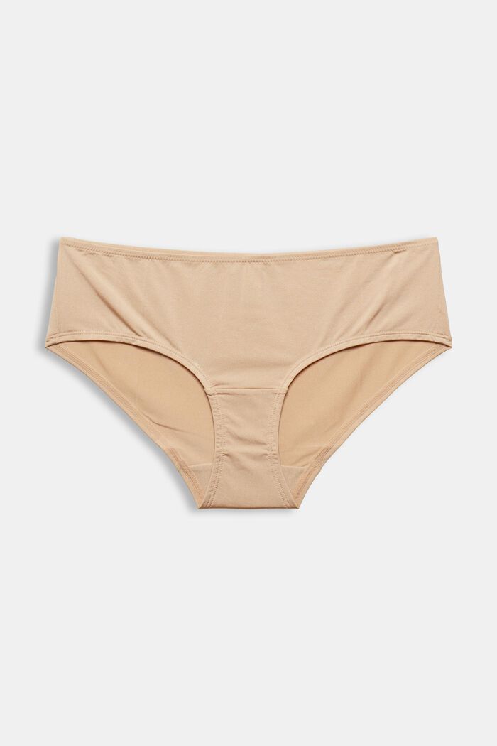 Recycelt: Hipster-Shorts aus Microfaser, DUSTY NUDE, detail image number 0