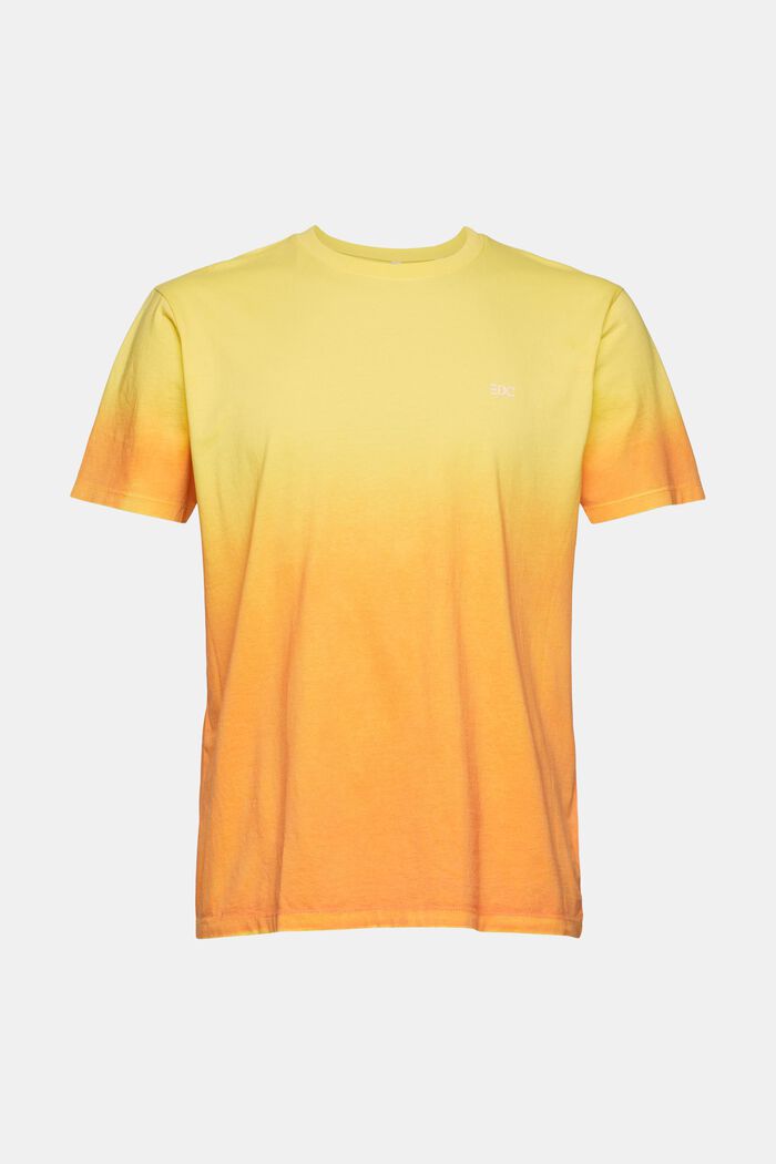 T-Shirt mit Farbverlauf, YELLOW, detail image number 6
