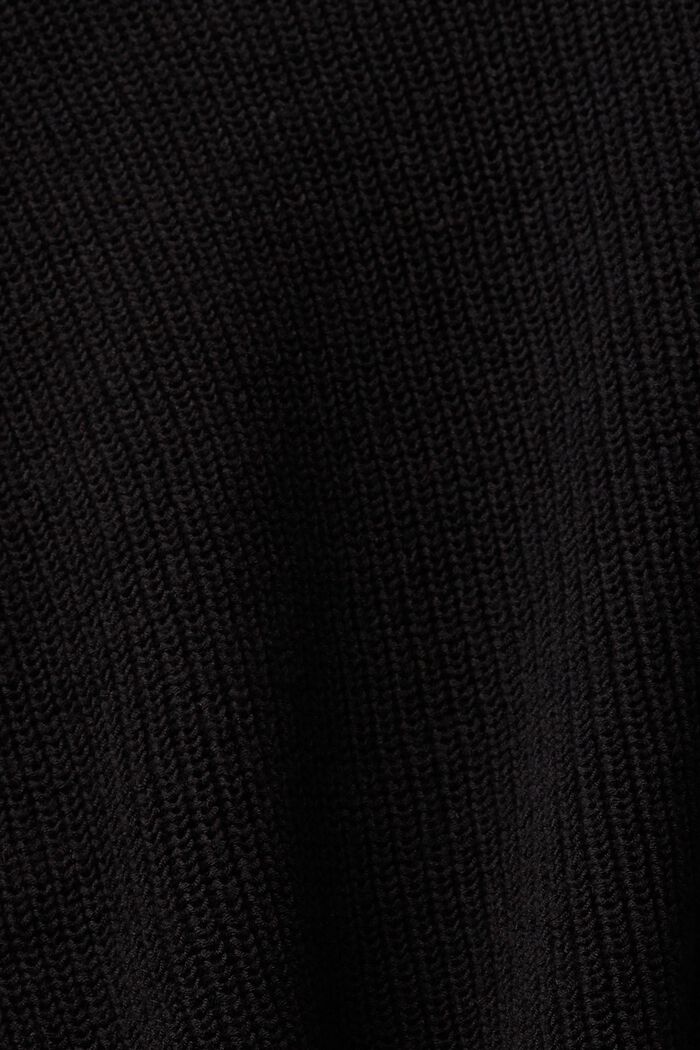 Strickpullover mit Stehkragen, BLACK, detail image number 6