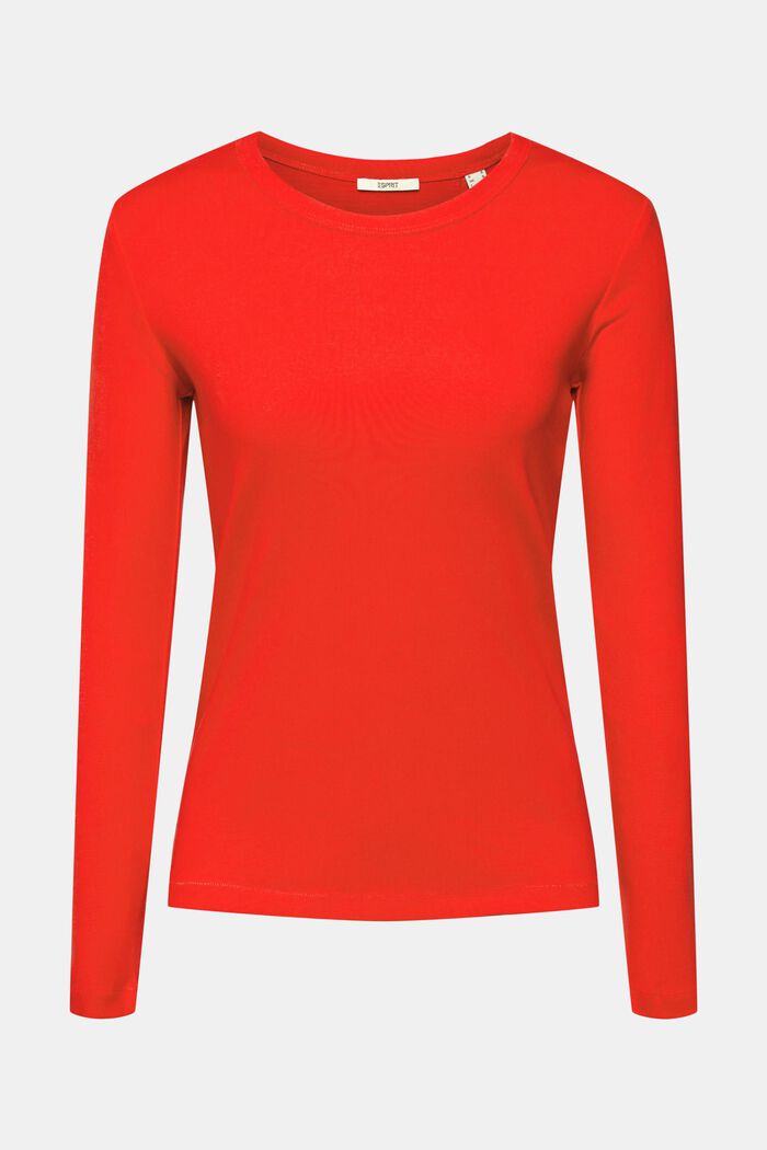 Longsleeve, RED, overview