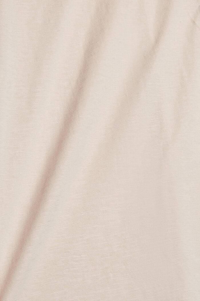 T-Shirt mit Print, 100% Baumwolle, DUSTY NUDE, detail image number 4
