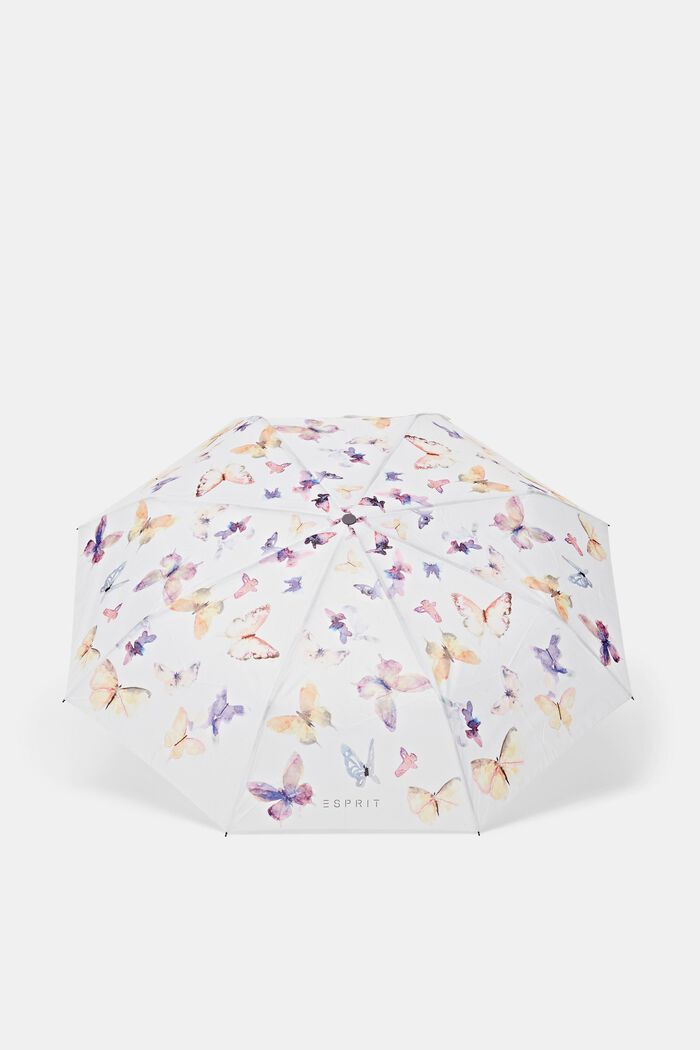 Taschenschirm mit Schmetterling-Print