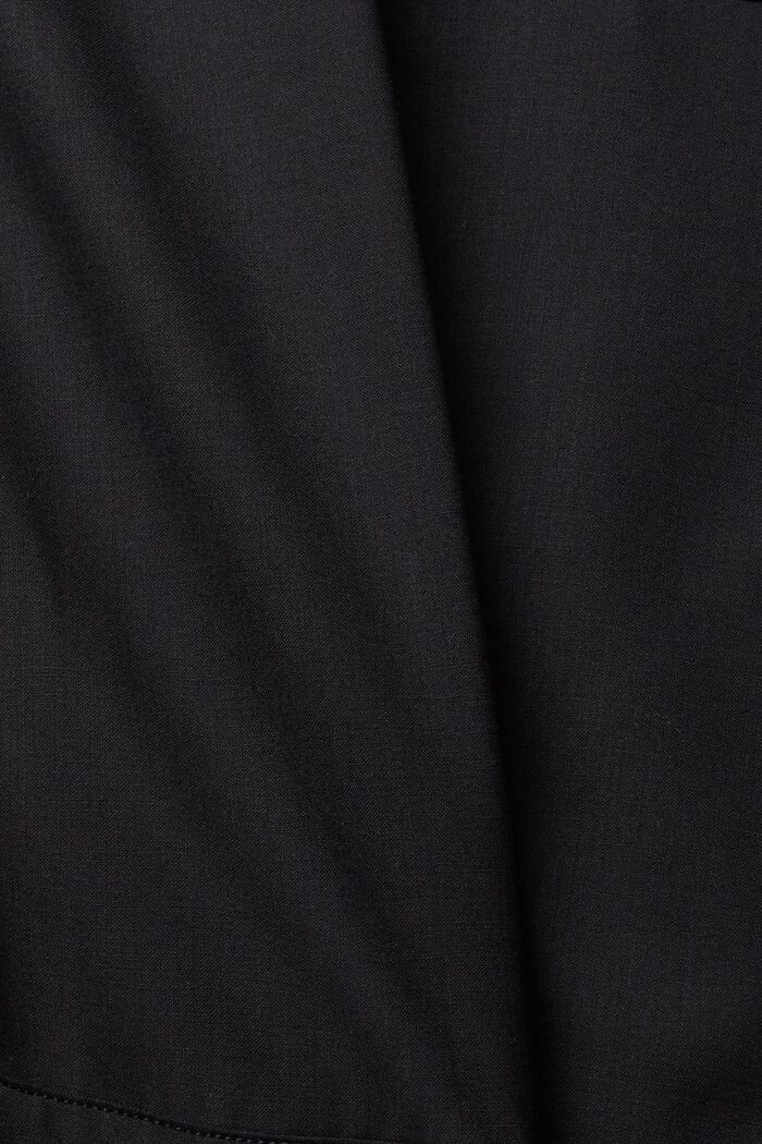 Aus Wolle: Blouson mit Reißverschluss, BLACK, detail image number 5