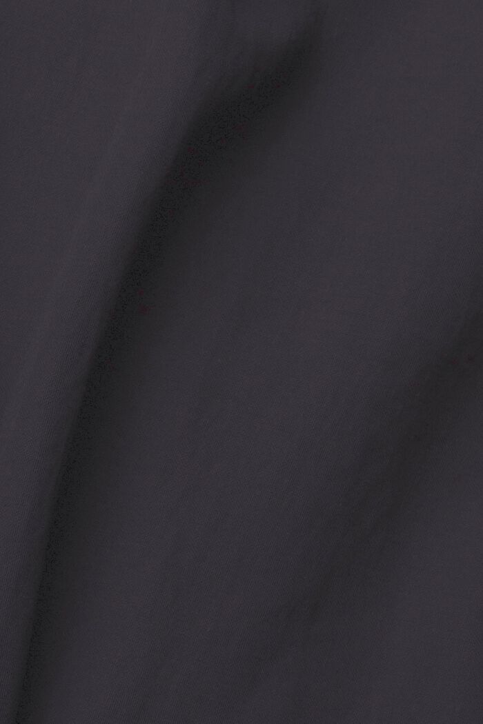Hemdblusenkleid mit Bindegürtel, BLACK, detail image number 4