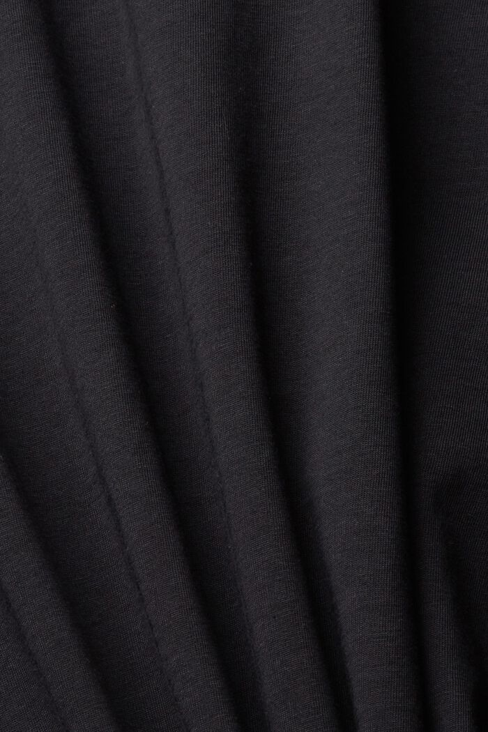 Jersey-T-Shirt mit Print, BLACK, detail image number 5
