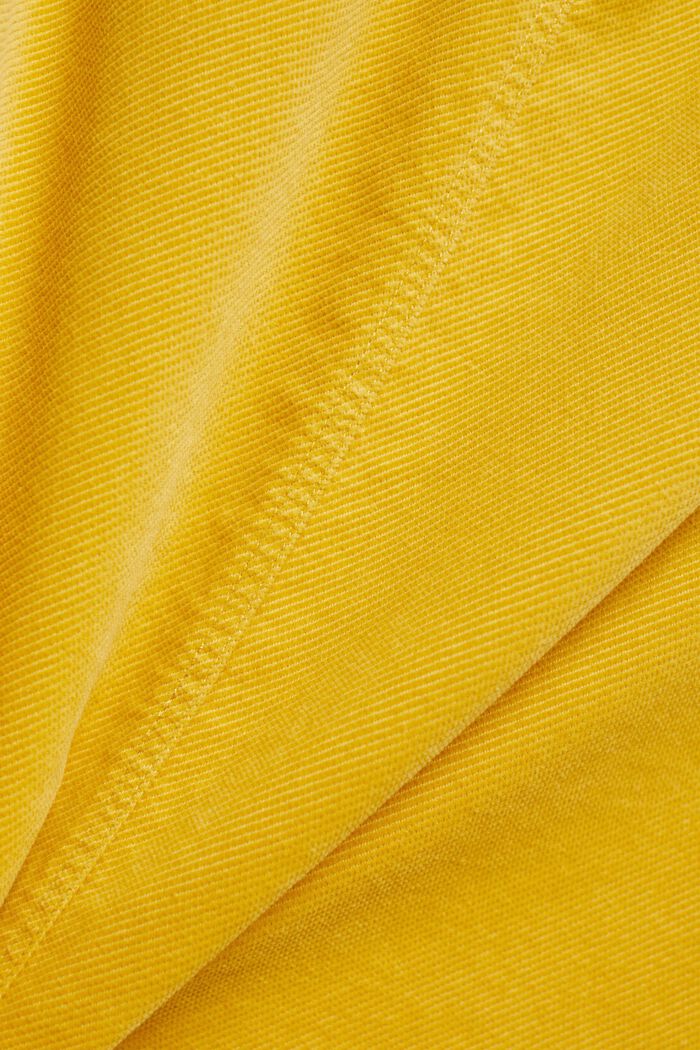 Rock aus Baumwoll-Cord, DUSTY YELLOW, detail image number 6
