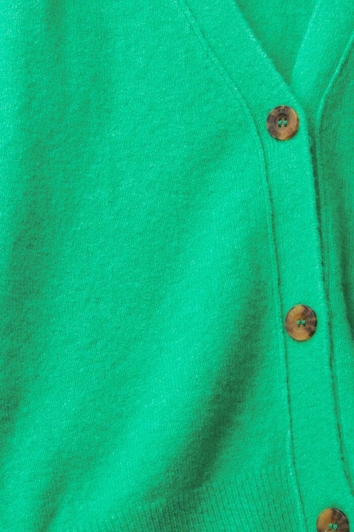 Cardigan aus Wollmix, LIGHT GREEN, detail image number 6