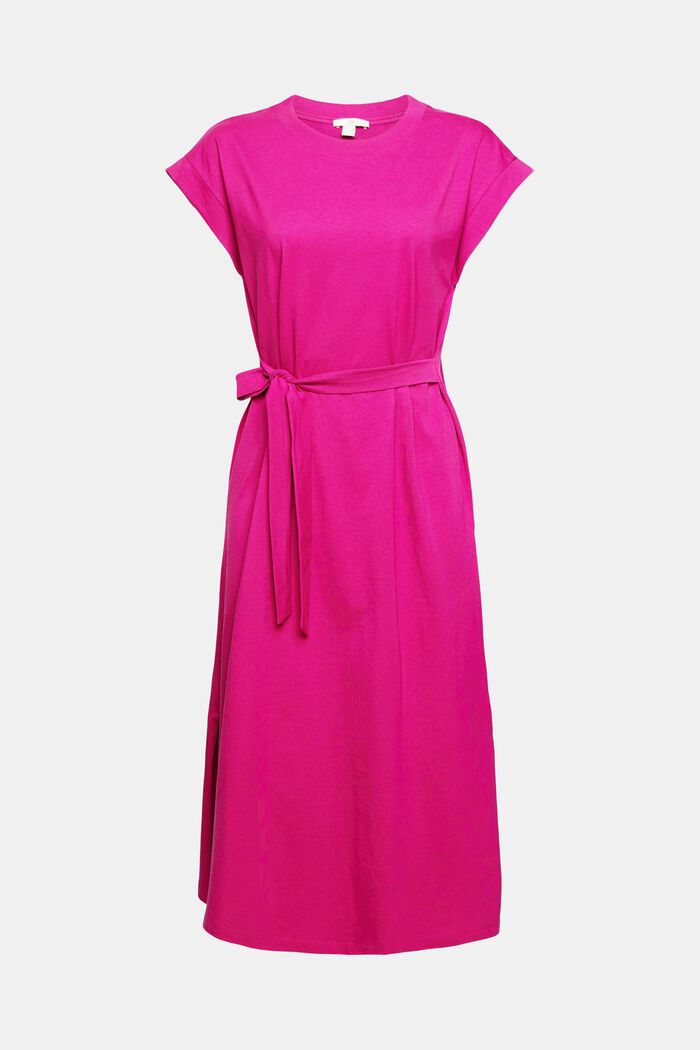 Dresses knitted loose, PINK FUCHSIA, detail image number 7