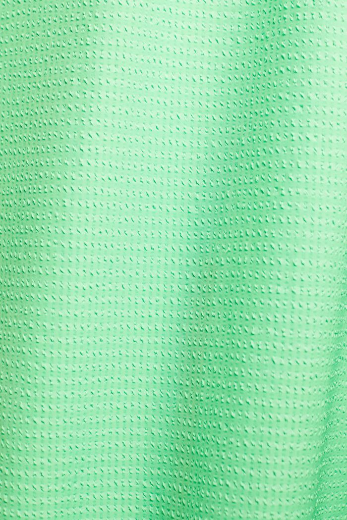Strukturiertes Langarmhemd, CITRUS GREEN, detail image number 4