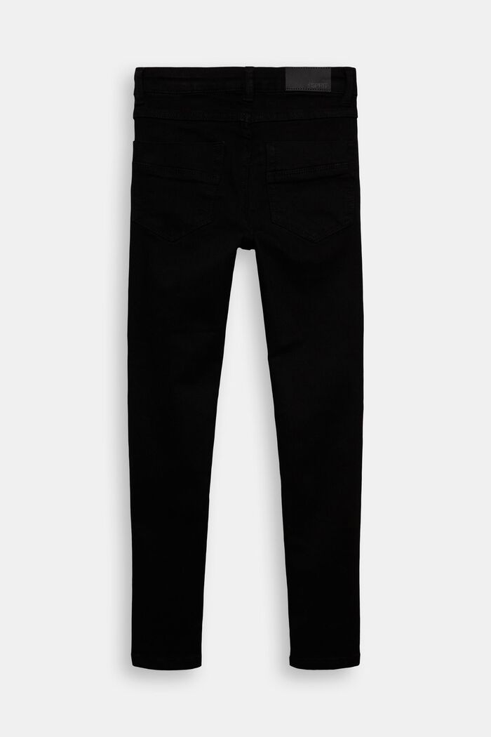 Stretch-Jeans aus Baumwoll-Mix, BLACK DARK WASHED, detail image number 1