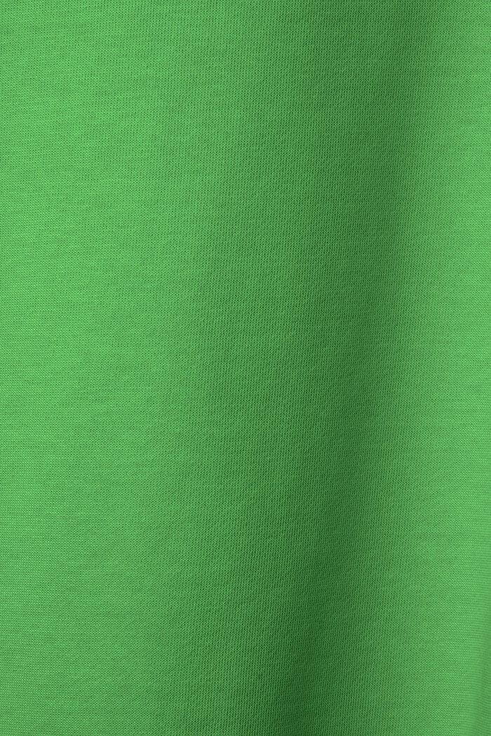Unisex Logo-Sweatshirt aus Baumwollfleece, GREEN, detail image number 5
