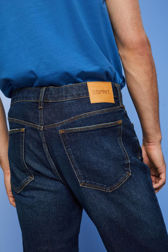 Jeans-Bermudashorts, BLUE LIGHT WASHED, detail image number 4