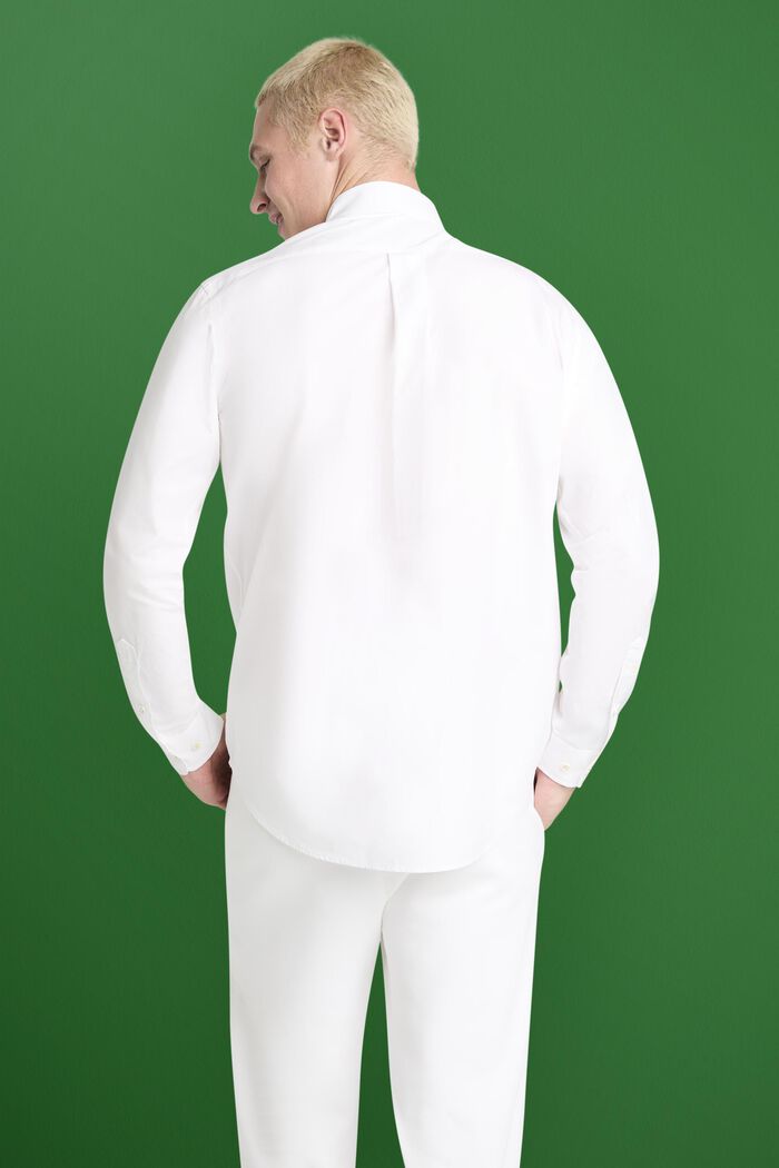 Hemd aus Baumwoll-Popeline, WHITE, detail image number 1