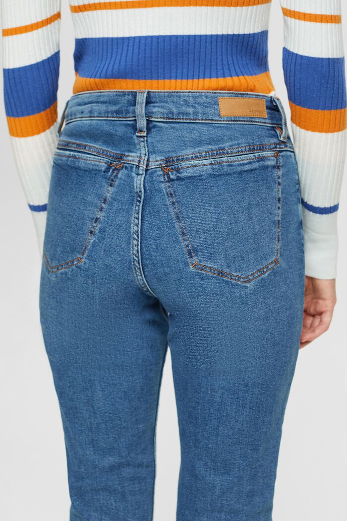 Mom-Fit-Jeans, BLUE MEDIUM WASHED, detail image number 4