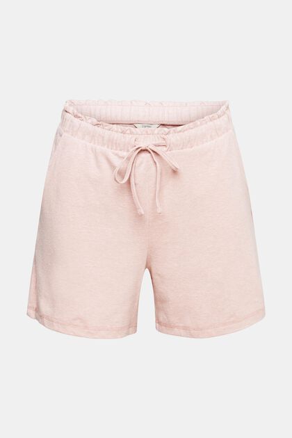 Jersey-Shorts mit elastischem Bund
