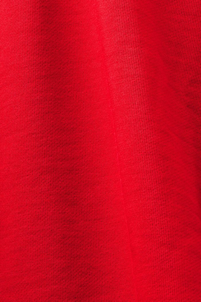Unisex-Hoodie in Oversize-Form mit Print, DARK RED, detail image number 7