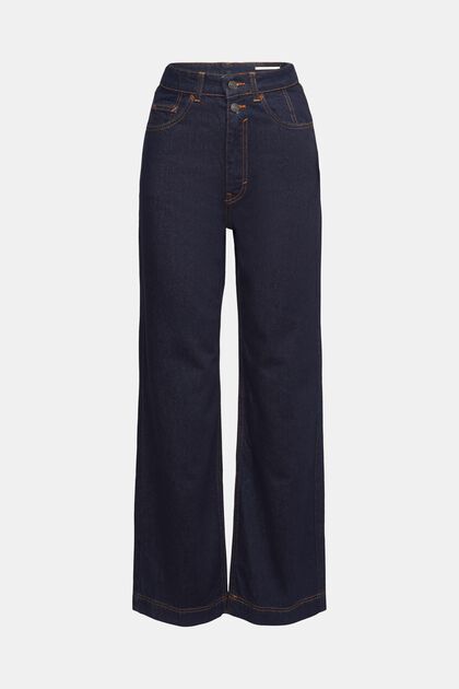 Wide Leg Jeans, BLUE RINSE, overview