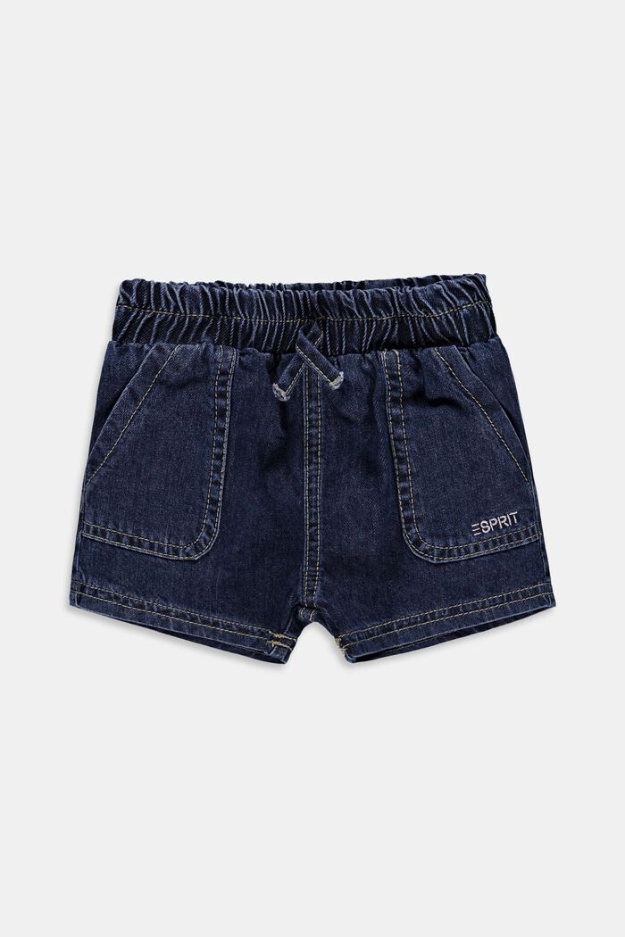 Jeans-Shorts mit Gummizugbund