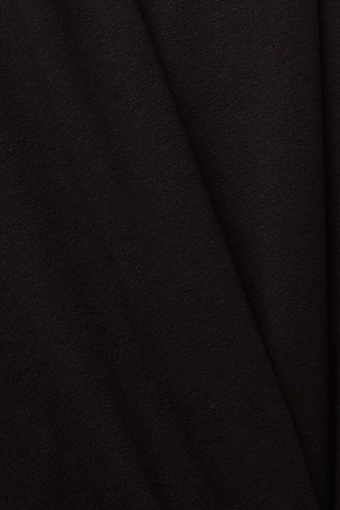 Minikleid aus Jersey, LENZING™ ECOVERO™, BLACK, detail image number 5
