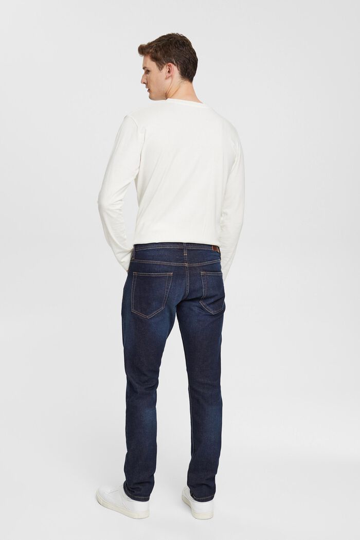 Stretch-Jeans mit Organic Cotton, BLUE DARK WASHED, detail image number 3
