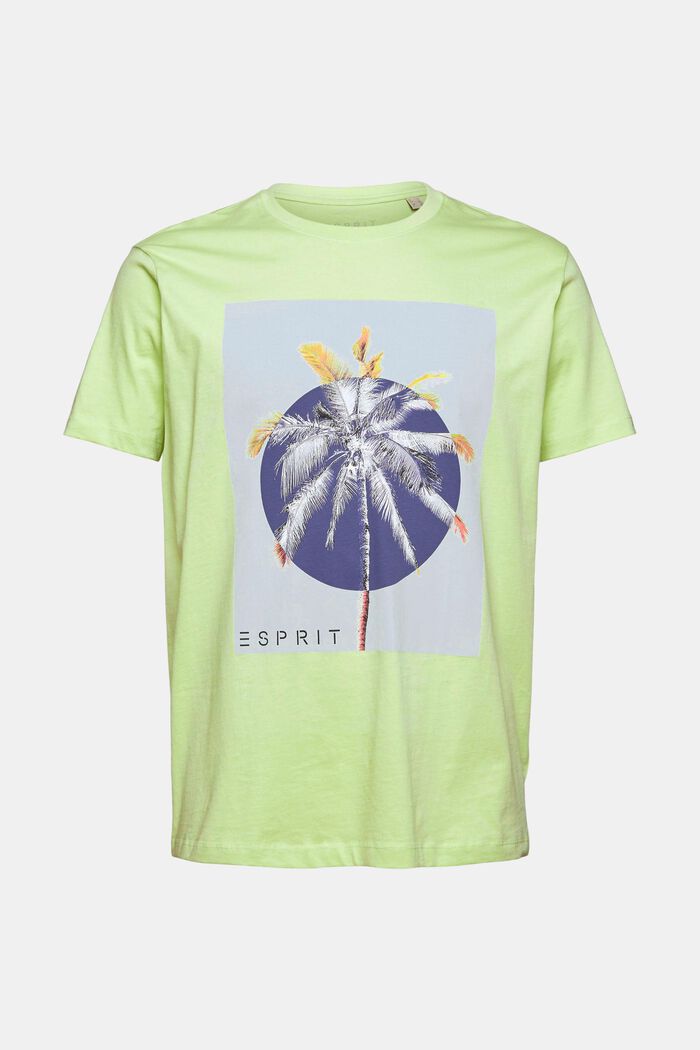 Jersey-T-Shirt mit Print, 100% Baumwolle