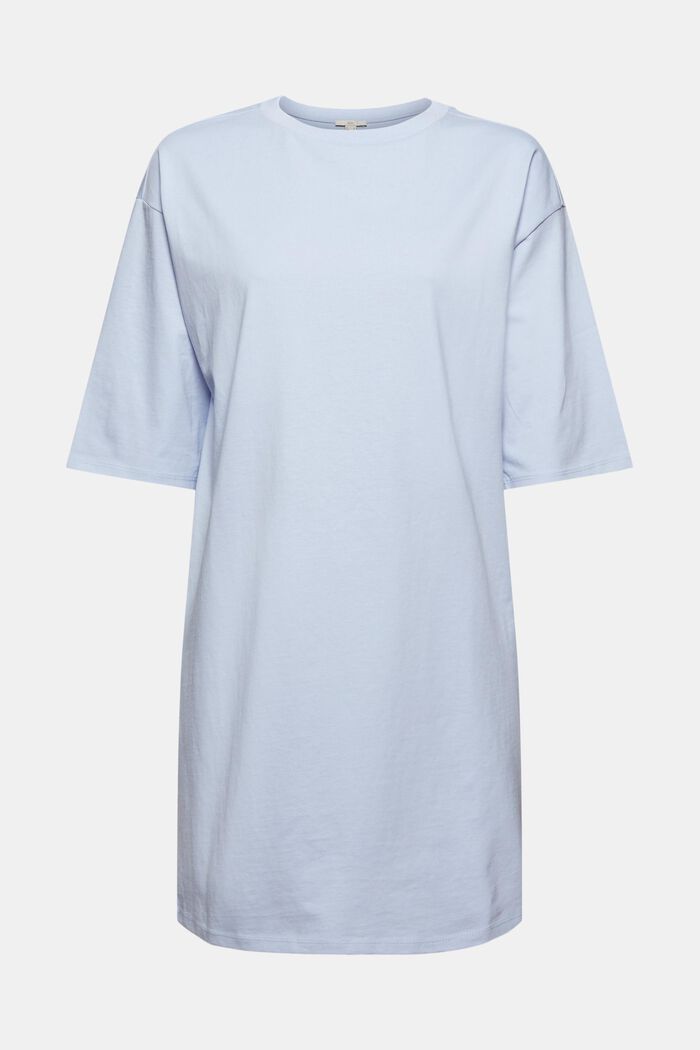 T-Shirt-Kleid aus 100% Organic Cotton, LIGHT BLUE LAVENDER, detail image number 0