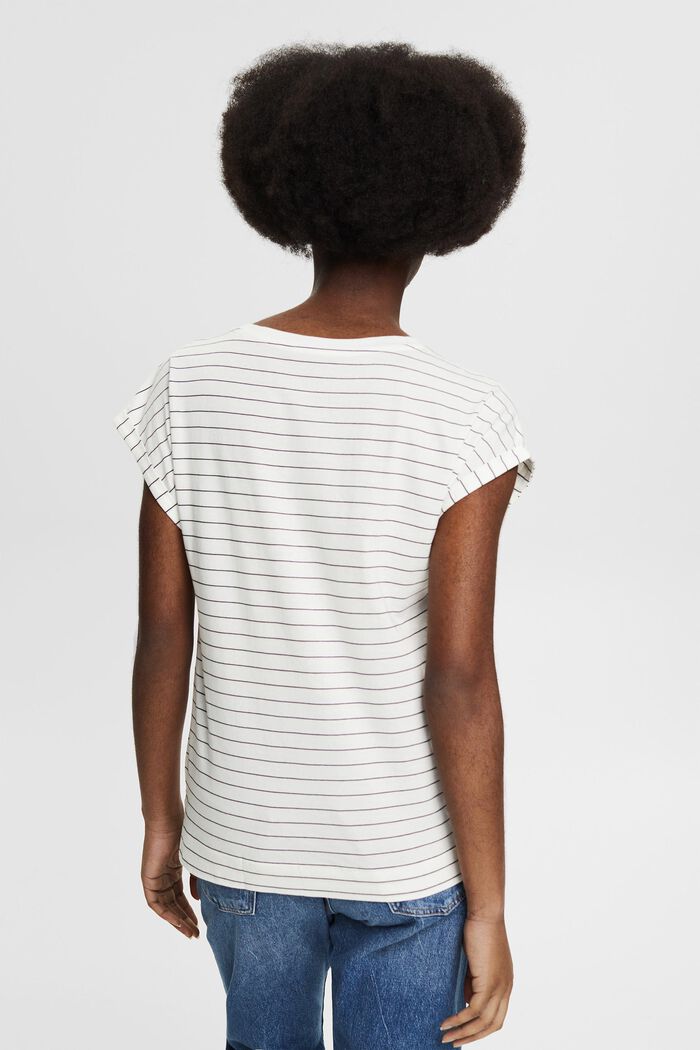 T-Shirt aus 100% Bio-Baumwolle, OFF WHITE, detail image number 3