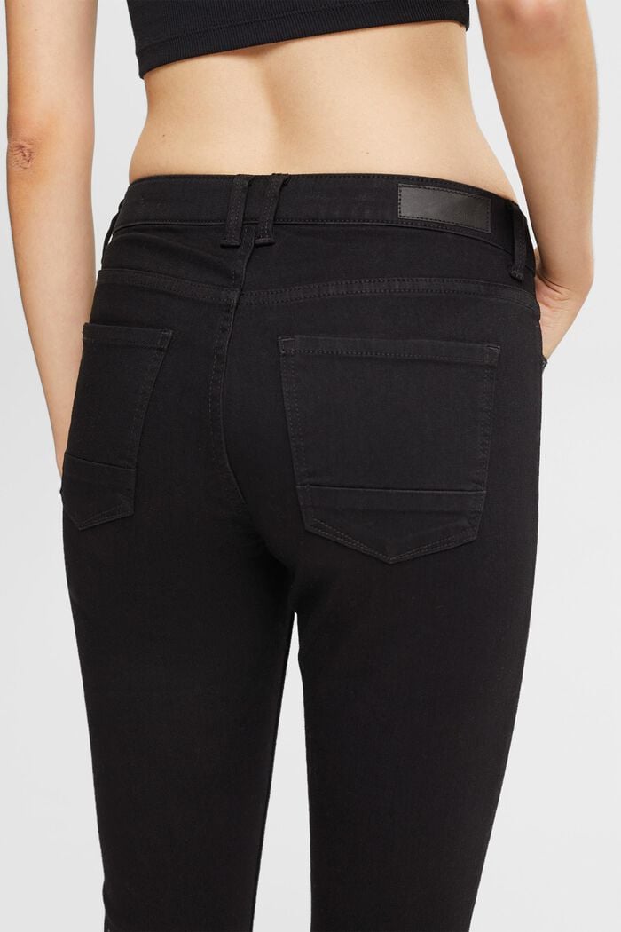 Jeans aus Baumwoll-Mix mit Stretchkomfort, BLACK RINSE, detail image number 4