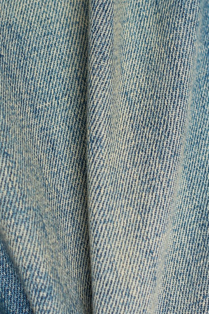Slim Jeans im Stonewashed Look, aus Organic Cotton, BLUE MEDIUM WASHED, detail image number 1