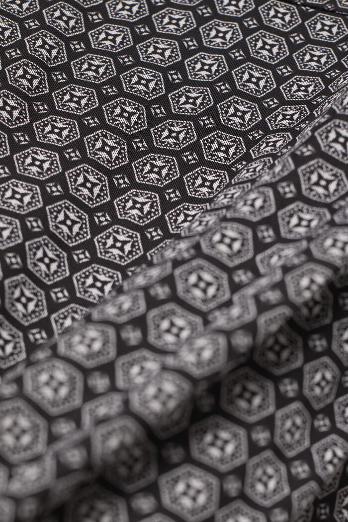 Etuikleid aus Mesh mit Print, BLACK, detail image number 4