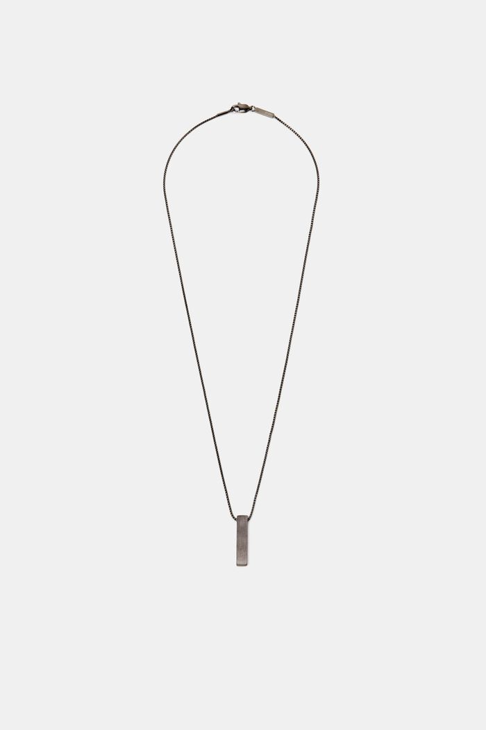 Filigrane Halskette mit Anhänger, BLACK, detail image number 0