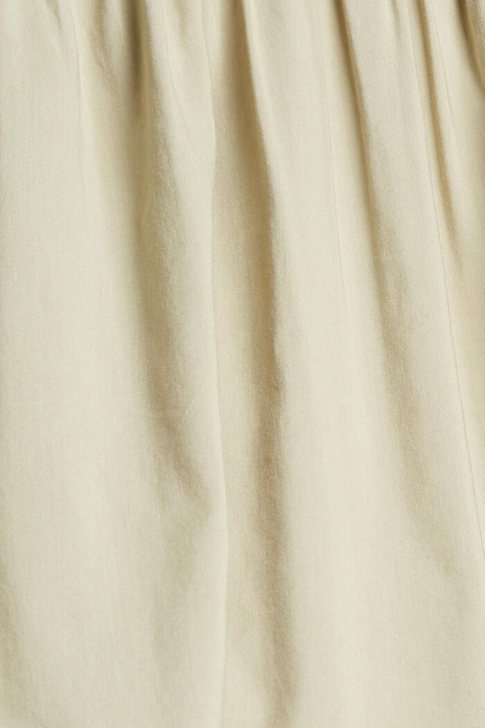 Kleid mit halblangen Ärmeln aus Baumwoll-Mix, DUSTY GREEN, detail image number 4