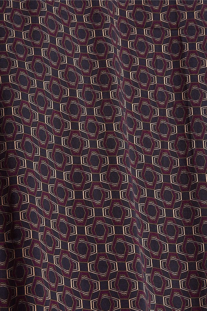 Hemdblusenkleid aus LENZING™ ECOVERO™, NAVY, detail image number 4