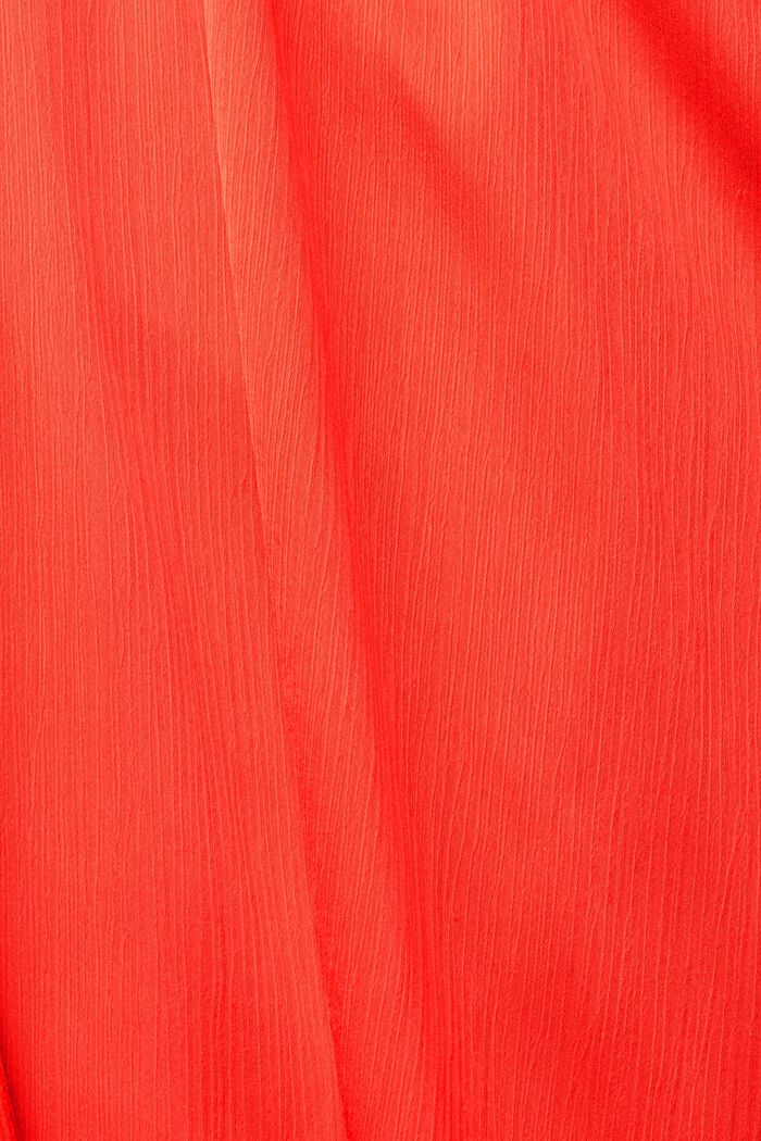 Kleid in Satinoptik, RED, detail image number 4