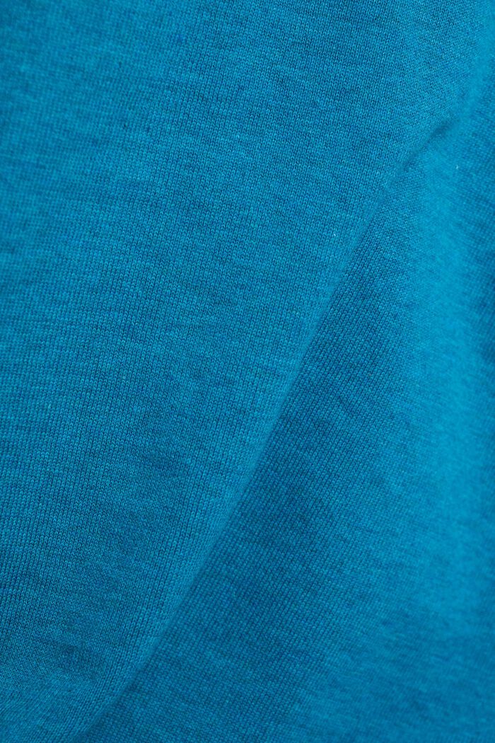 Pullover mit Brusttasche, TEAL BLUE, detail image number 1