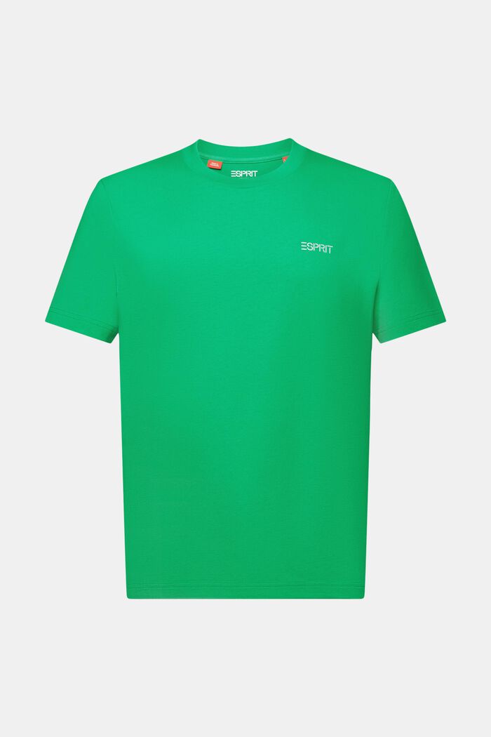 Unisex Logo-T-Shirt, GREEN, detail image number 7