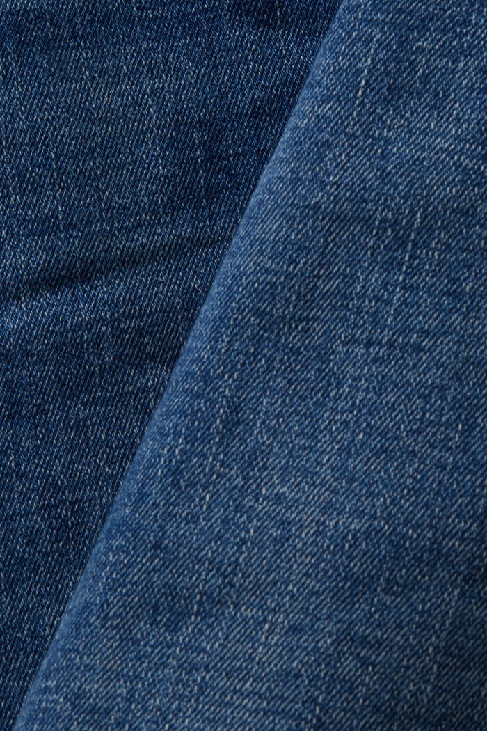 Retro-Classic-Jeans mit mittlerer Bundhöhe, BLUE MEDIUM WASHED, detail image number 6
