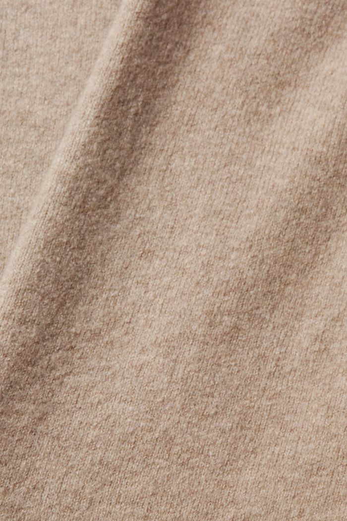 Pullunder aus Wollmix, LIGHT TAUPE, detail image number 1