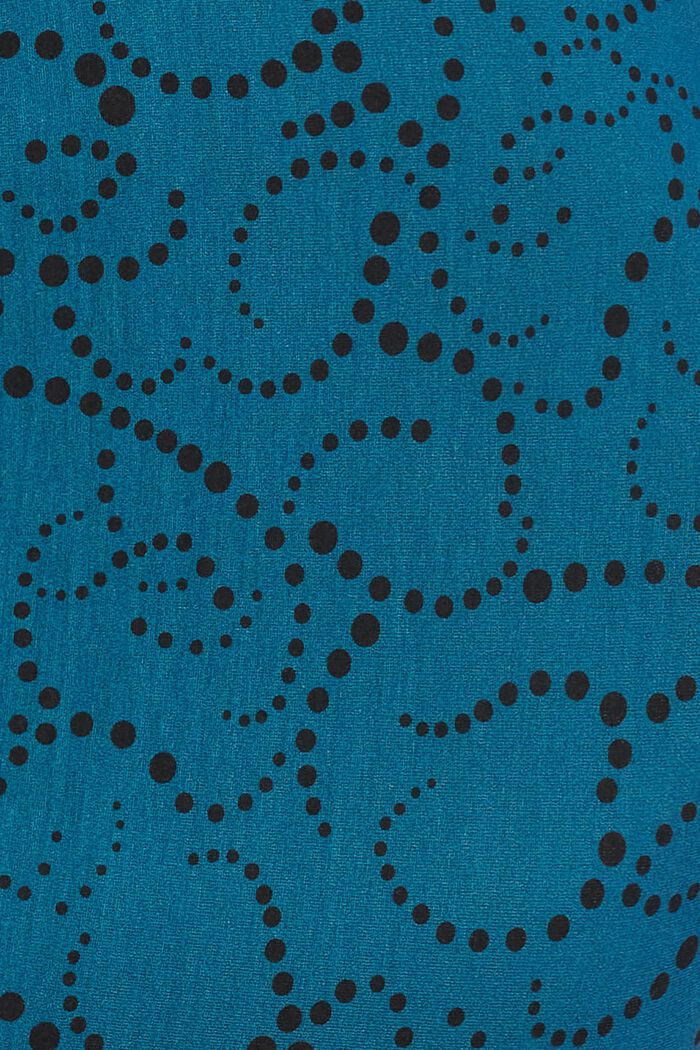 Gemustertes Jersey-Kleid, LENZING™ ECOVERO™, BLUE CORAL, detail image number 5