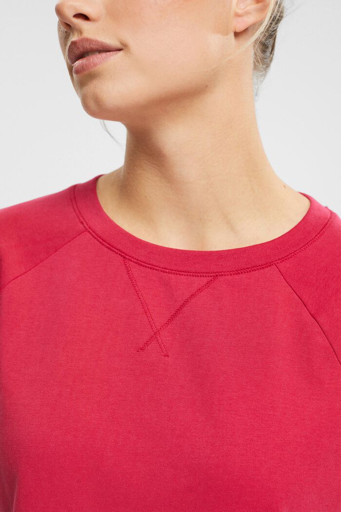 T-Shirt im Boxy-Style, CHERRY RED, detail image number 2