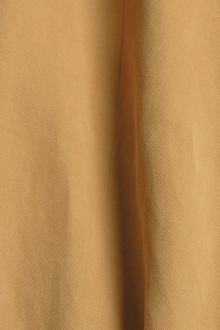 Mit Leinen: Weste mit abnehmbarem Gürtel, OLIVE, detail image number 4