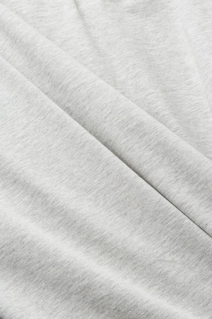 T-Shirt aus Baumwolle-Viskose-Mix mit Print, LIGHT GREY, detail image number 5