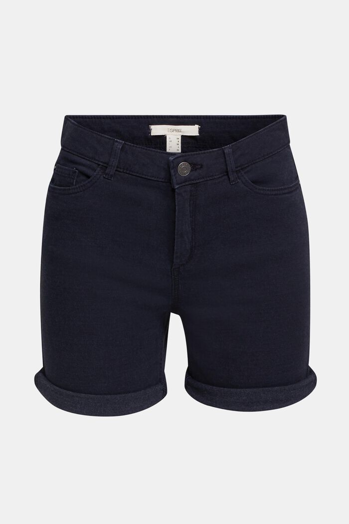 REPREVE Stretch-Shorts, recycelt, NAVY, detail image number 0
