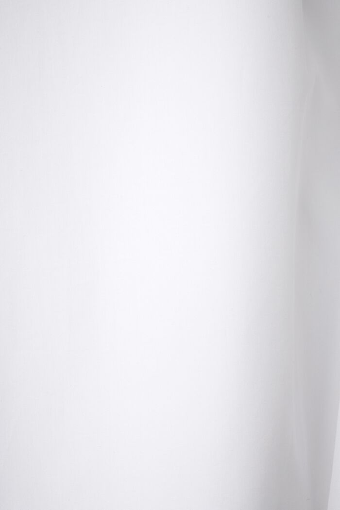 Hemd aus Baumwoll-Popeline, WHITE, detail image number 4